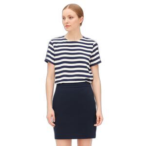 J By J Crew Black Cotton Straight Pencil Skirt Size 10